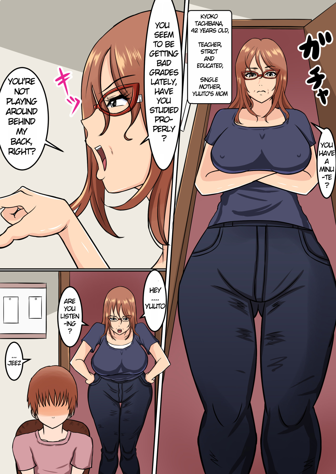 Hentai Manga Comic-My Mom Is Being Fucked In NTR-Read-2